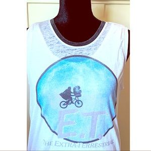 Vintage E.T. sheer tank top